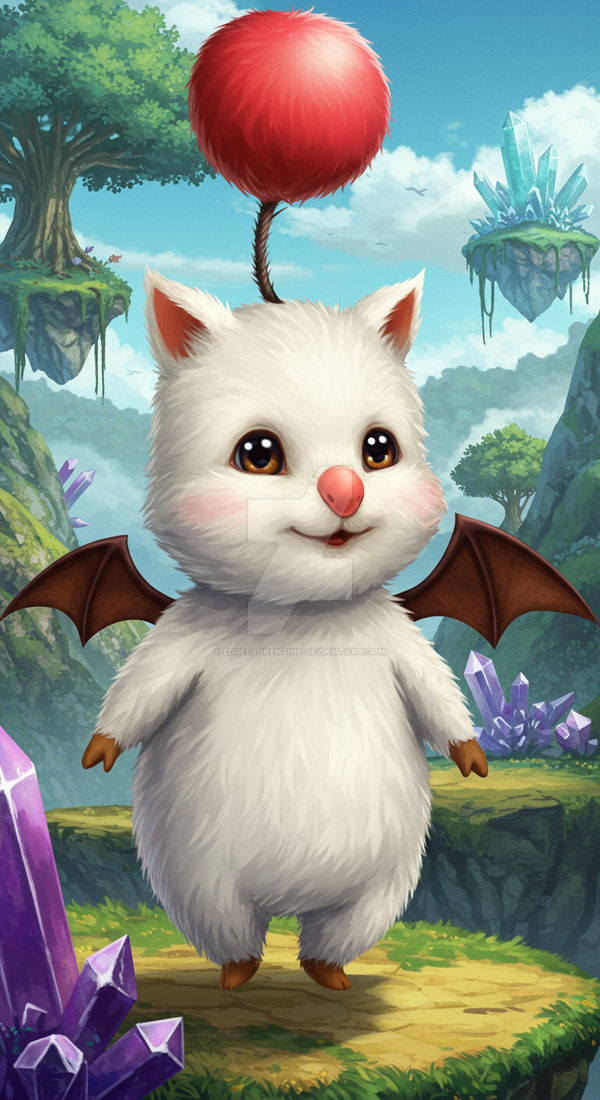 Moogle-1 by EdgeFlorentine on DeviantArt