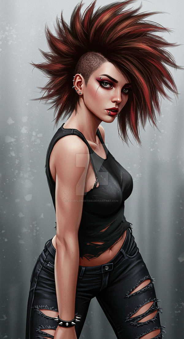 Punk Rocker Frame Punk Rocker-14 by EdgeFlorentine on DeviantArt