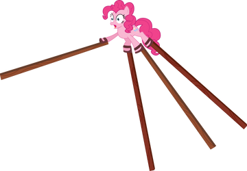 Pinkie on Stilts