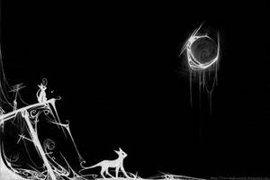 Gothic Doodle #2: The Moon