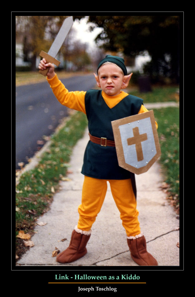 Link - Halloween as a Kiddo