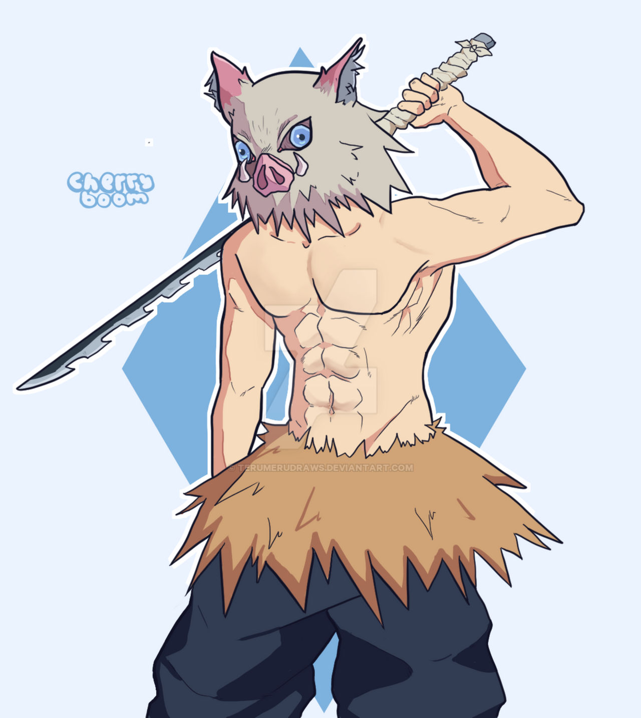 Hashibira Inosuke Hashibira by TeruMerudraws on DeviantArt