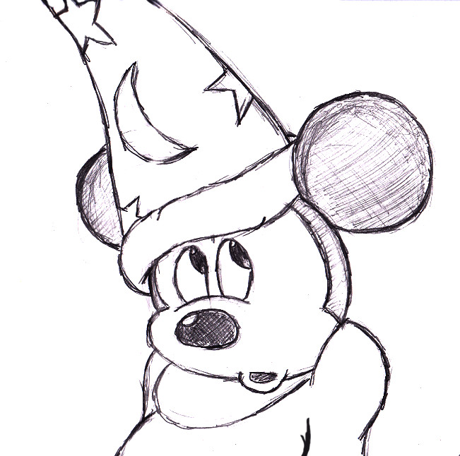 Disney Drawings - Mickey Mouse