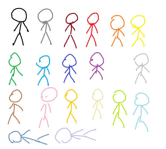 Mid Week Update Stick Figure new stickfigures just dropped by Hoshi-no-kabii on DeviantArt