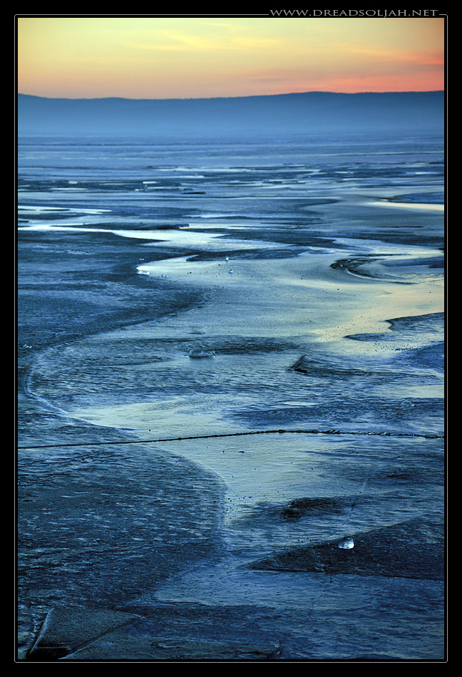 Painting with ice