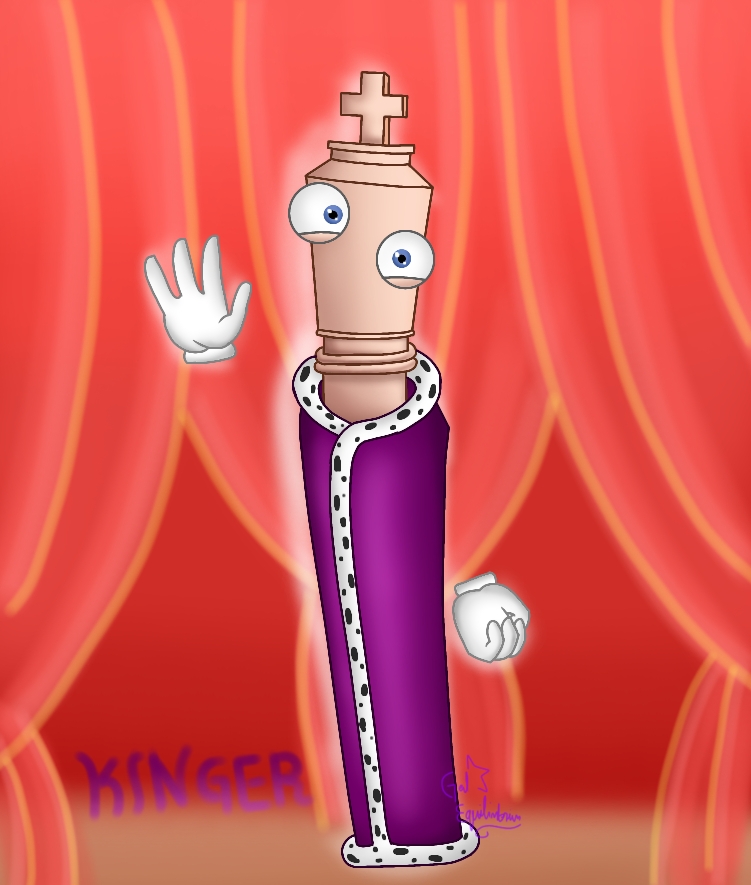 Kinger Robe Kinger fan art (The amazing digital circus) by HYP3RSP4C3 on DeviantArt