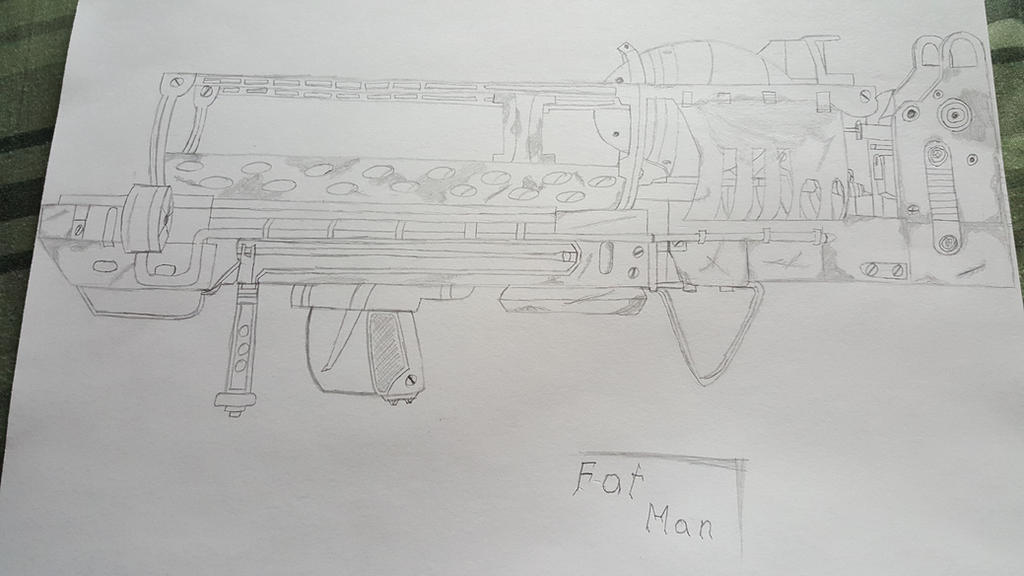 Fat Fallout Deviantart Fallout 4 Fat Man by STTPStudios on DeviantArt