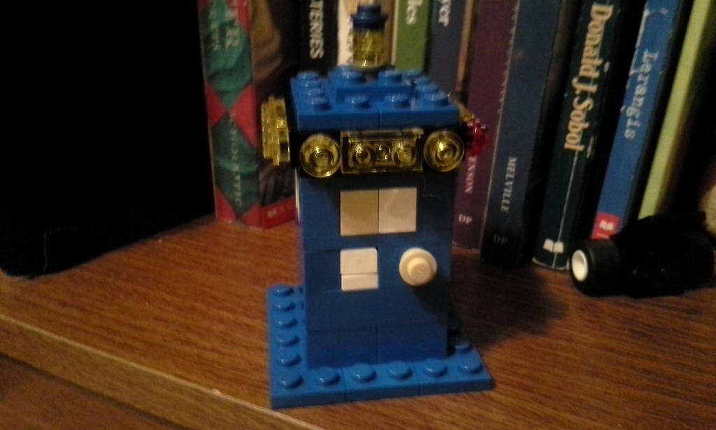 lego TARDIS exterior by Pokealec on DeviantArt