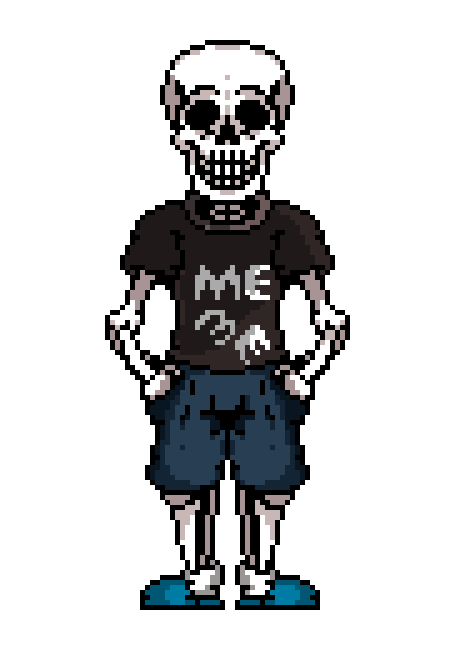 Skeleton Man by PapsTheRadSkatist on DeviantArt