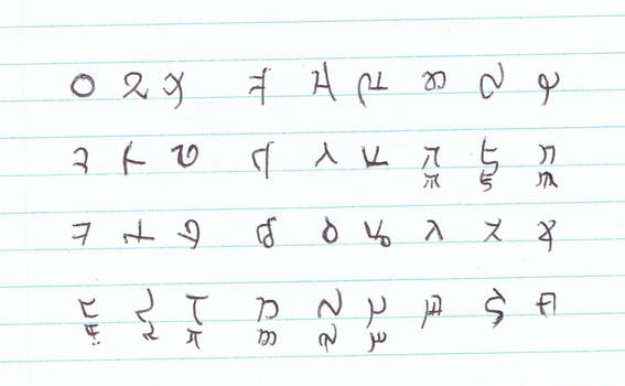 The Schwie Syllabary