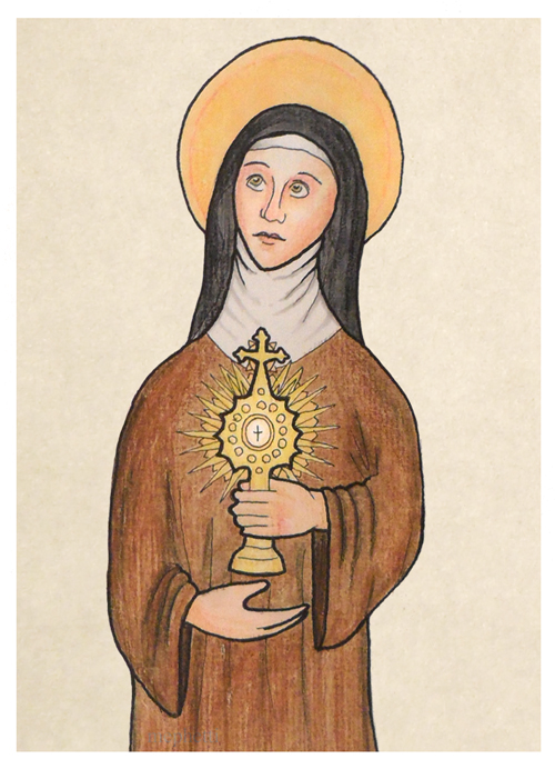 St. Clare of Assisi by mephetti on DeviantArt