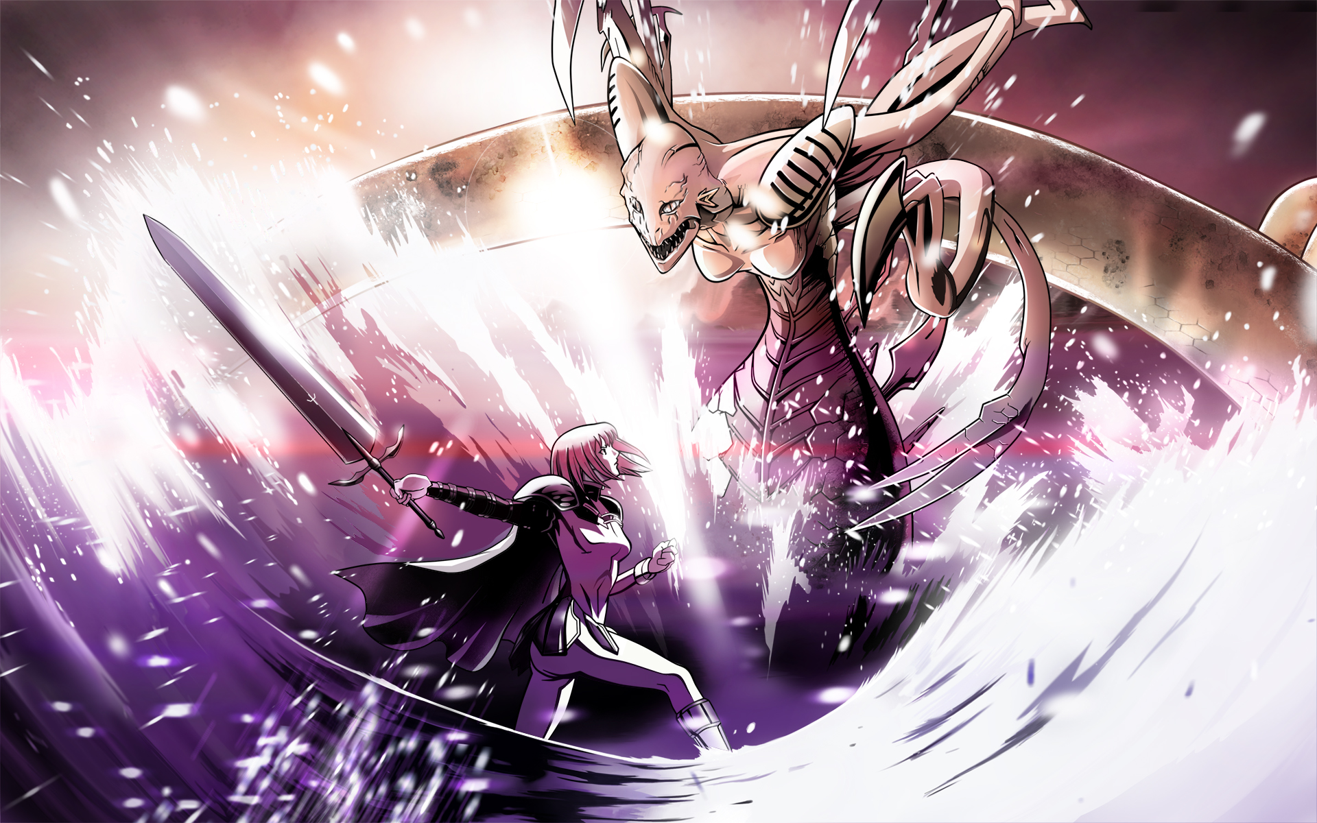 claymore - Clare vs. Ofelia