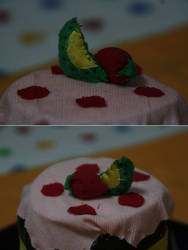 Wendigo cake fruits