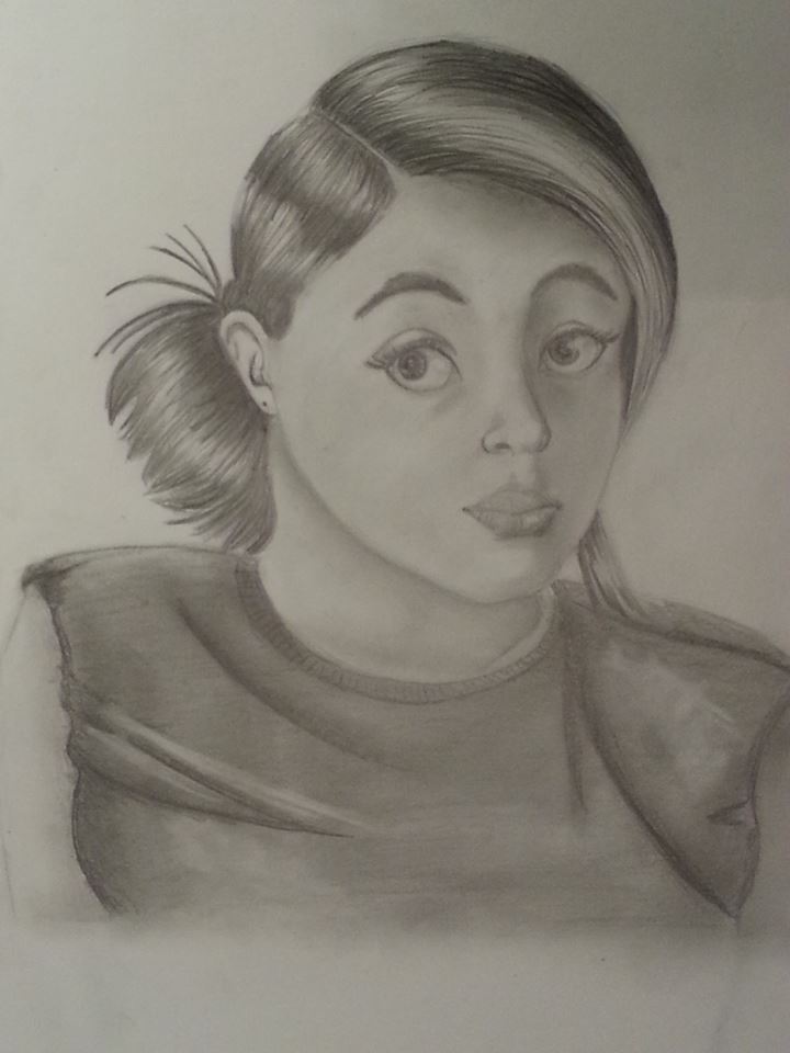 Pencil Self Portrait 2013