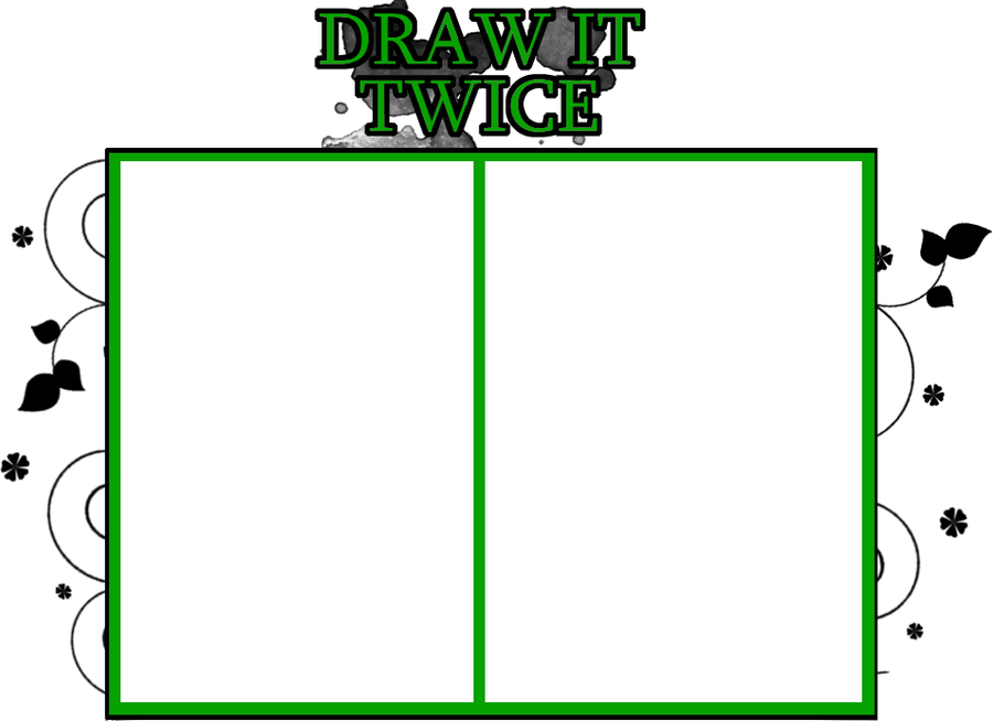 DRAW IT TWICE - Meme