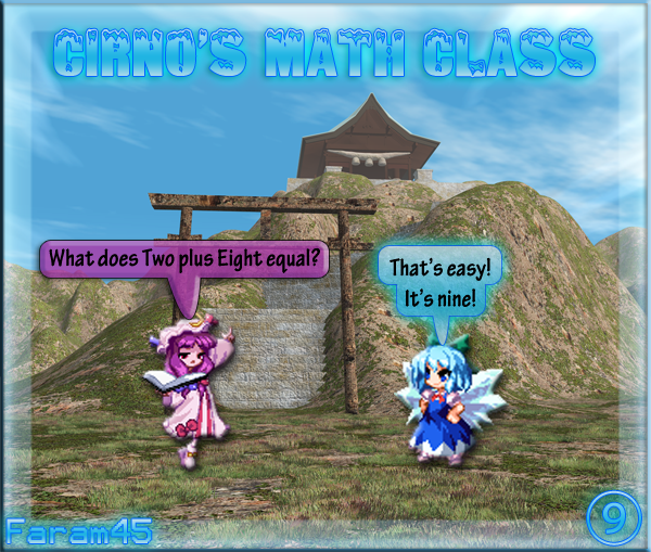 Cirno's Math Class by faram45 on DeviantArt