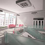 Foyer interior design, 3D-visualization