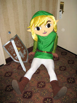 Toon Link Relaxing