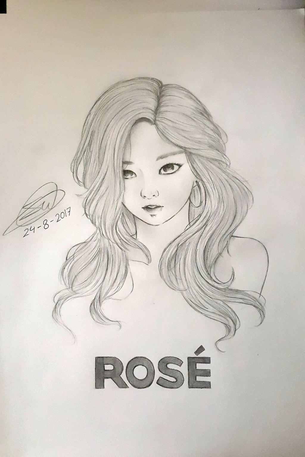 BLACKPINK: Rose Drawing by Sinny2000 on DeviantArt