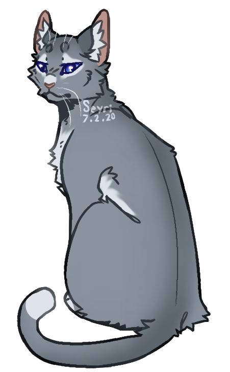 Warriors Cats Challenge #2 - Bluestar (Old Design) by SacredRoses