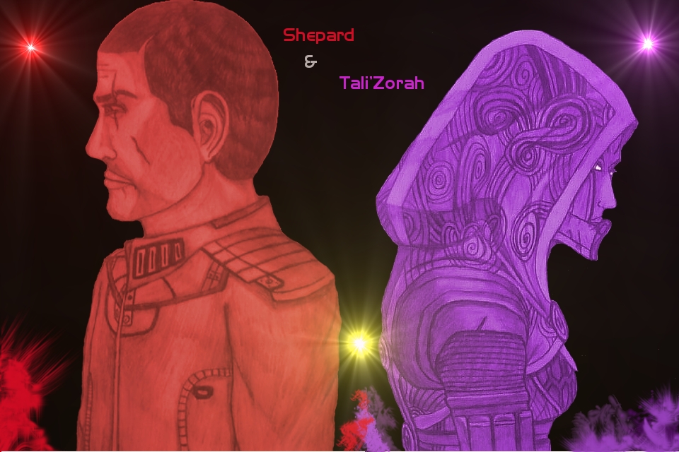 Shepard And Tali Zorah (HD)