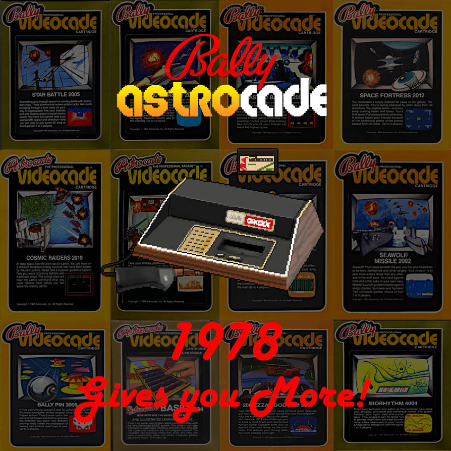 Icon Astrocade Bally Astrocade - Front by TitanB92 on DeviantArt