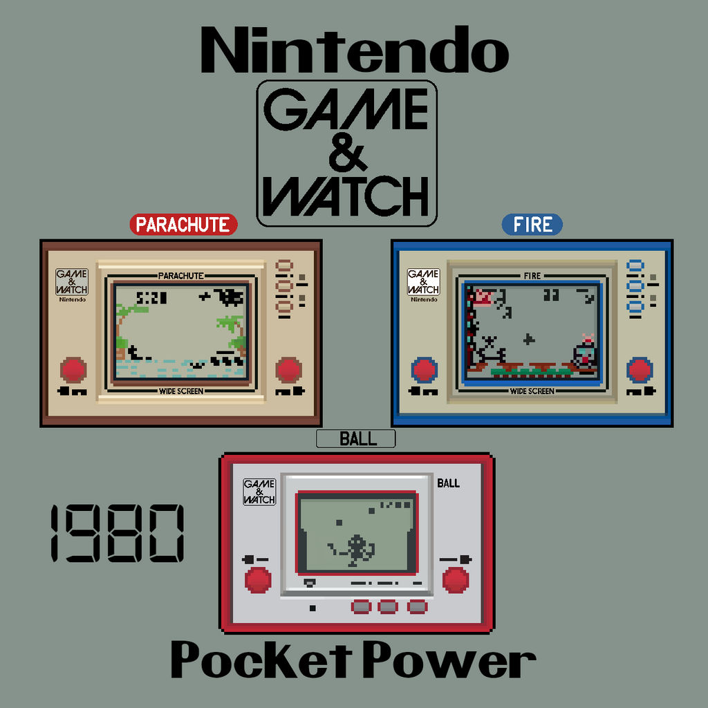 Nintendo Game and Watch - Front by TitanB92 on DeviantArt