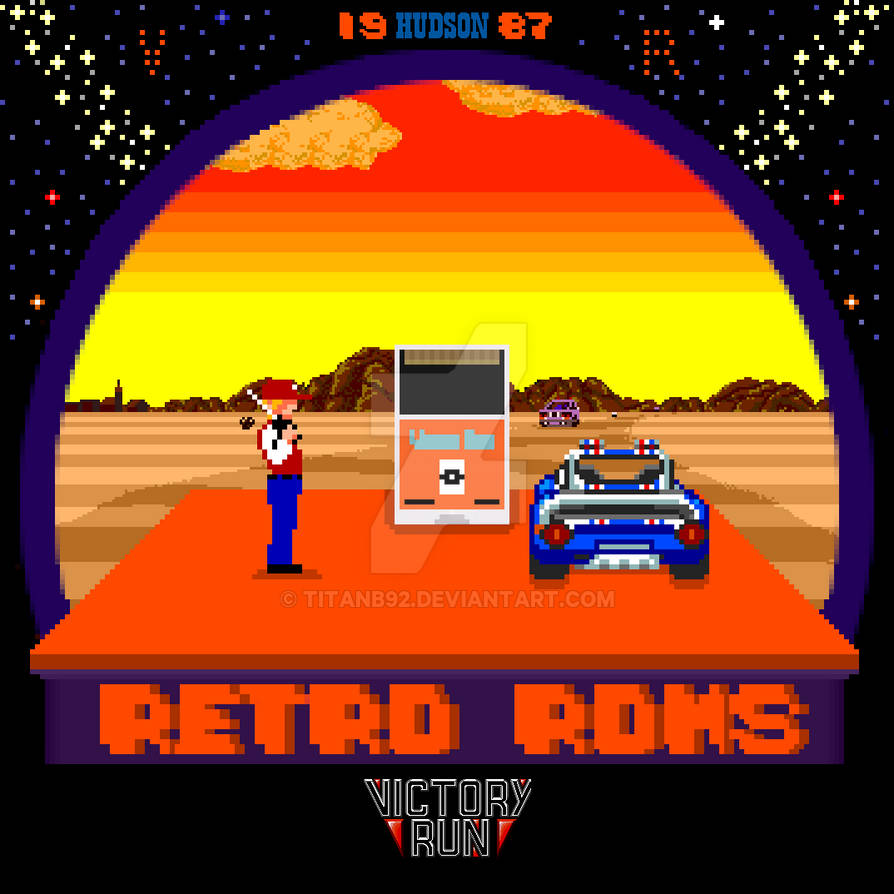 Retro-Rom Victory Run (TurboGrafix16/PC Engine) by TitanB92 on DeviantArt