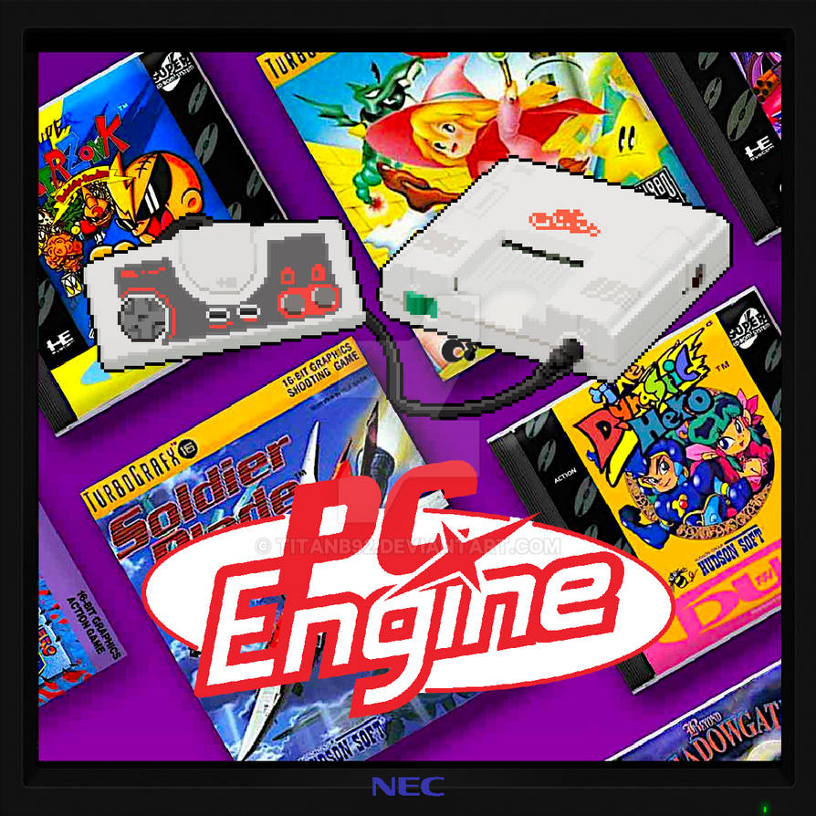 PC-Engine Console by TitanB92 on DeviantArt