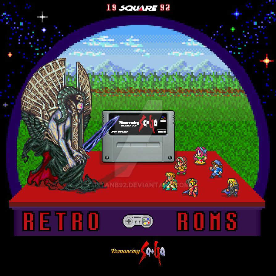 Retro Roms Retro-Rom Romancing SaGa by TitanB92 on DeviantArt