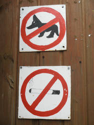 Foxes are not allowed to smoke