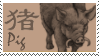 Chinese Zodiac - Pig by Sharkfold