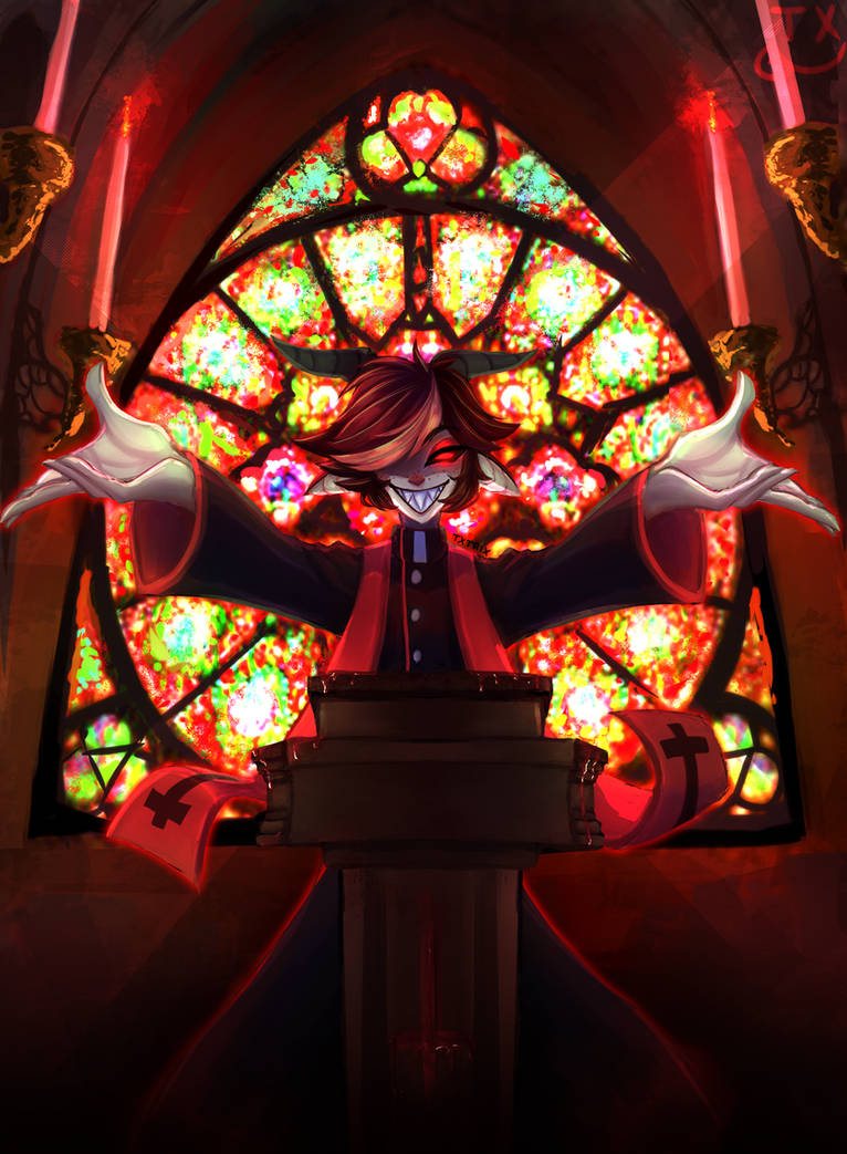 (Hazbing Hotel-Oc) Father Azazel by Trix-Gaming-Artist on DeviantArt