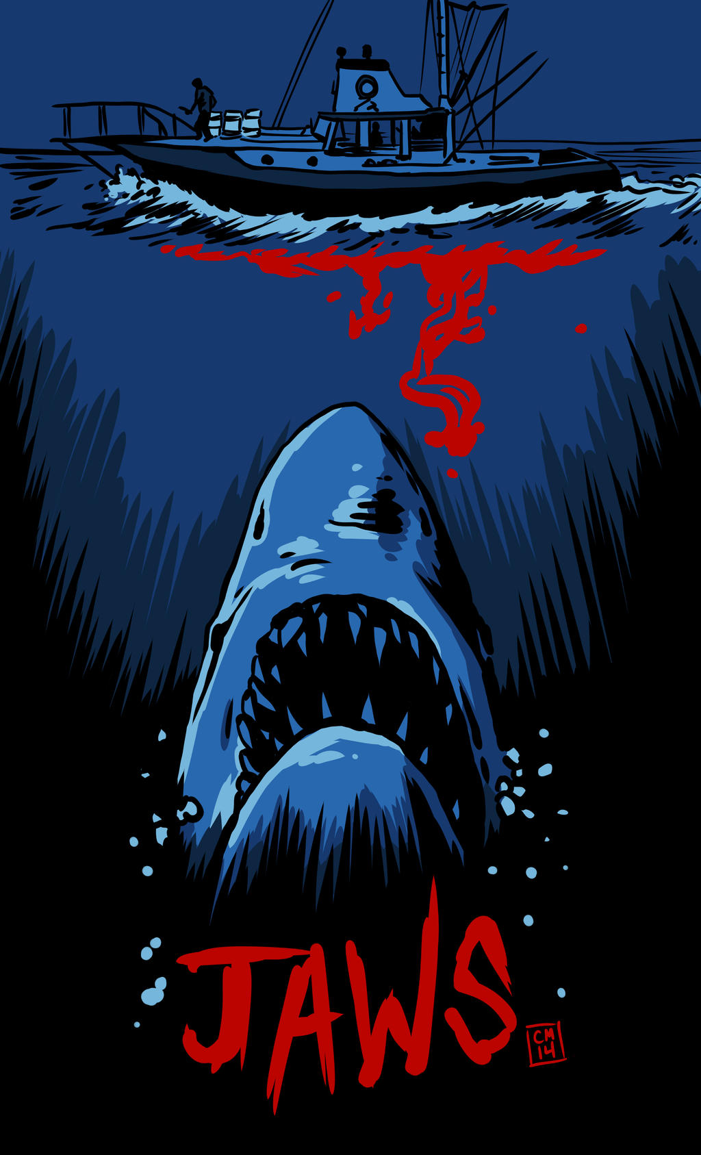 Jaws by colemunrochitty on DeviantArt