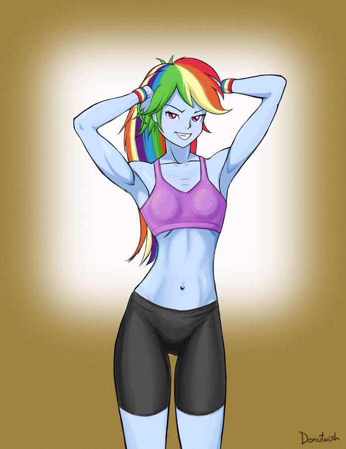 Rainbow Dash Undressing Part 4