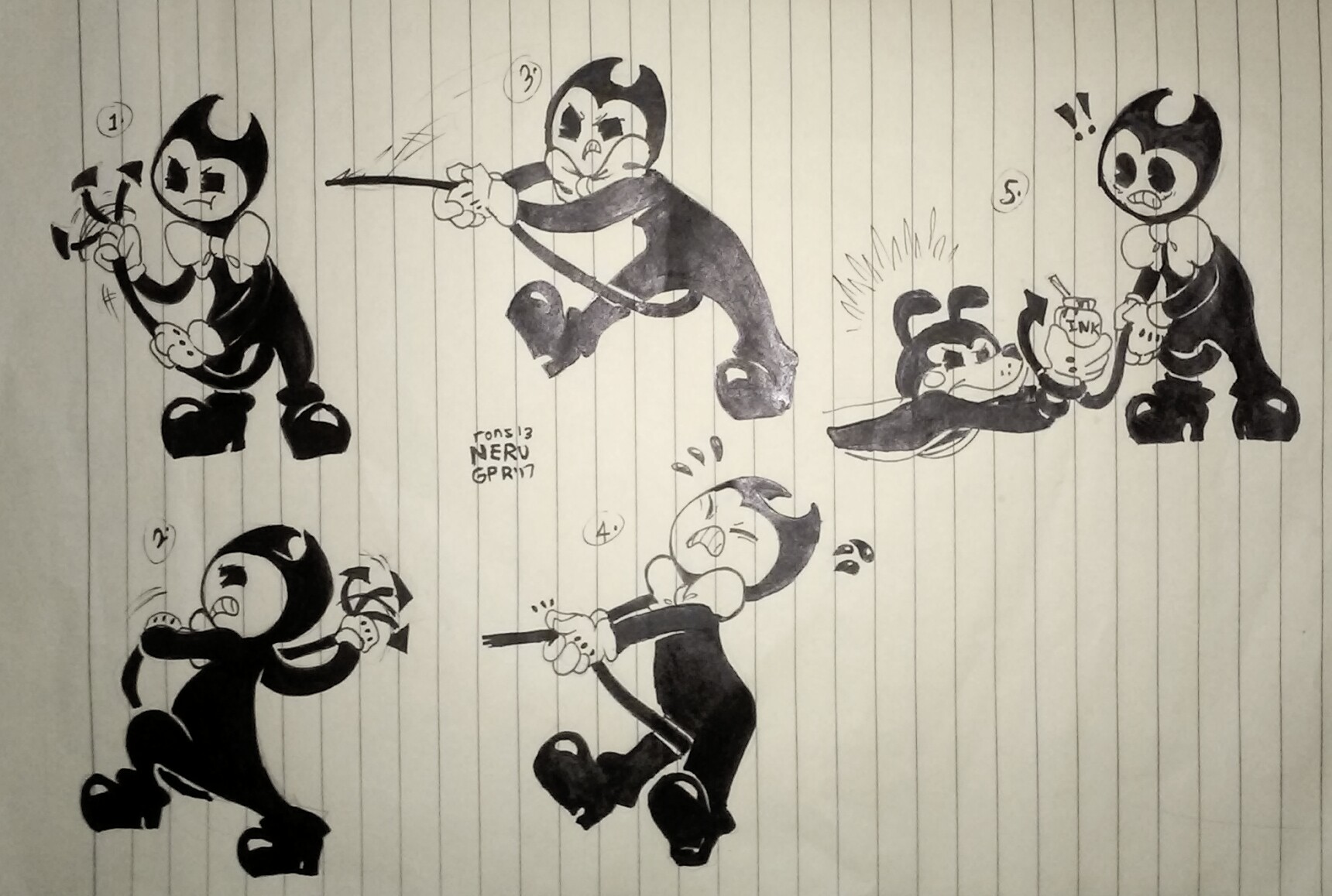 Bendy | Careful where to whip the whipper tail