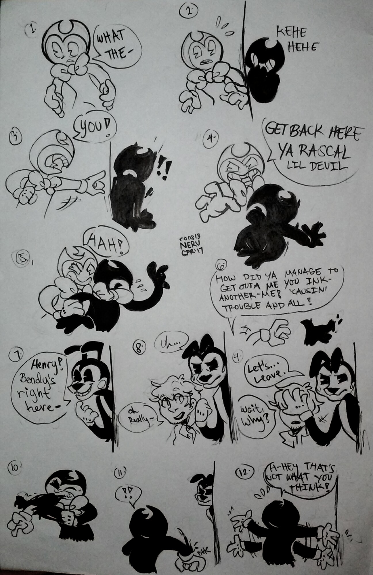 Inky Devil BendyATIM | That inky devil by RonsiTurvy on DeviantArt