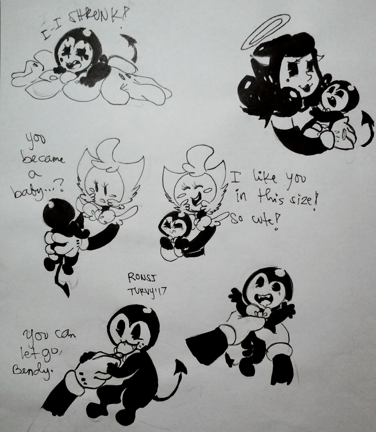 Baby Bendy Au