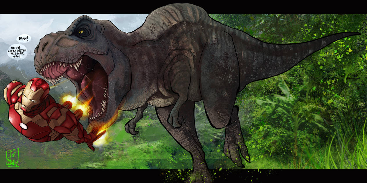 deviantart mashup - Iron man vs. T-Rex by the-evil-legacy deviantart mashup - Iron man vs. T-Rex by the-evil-legacy