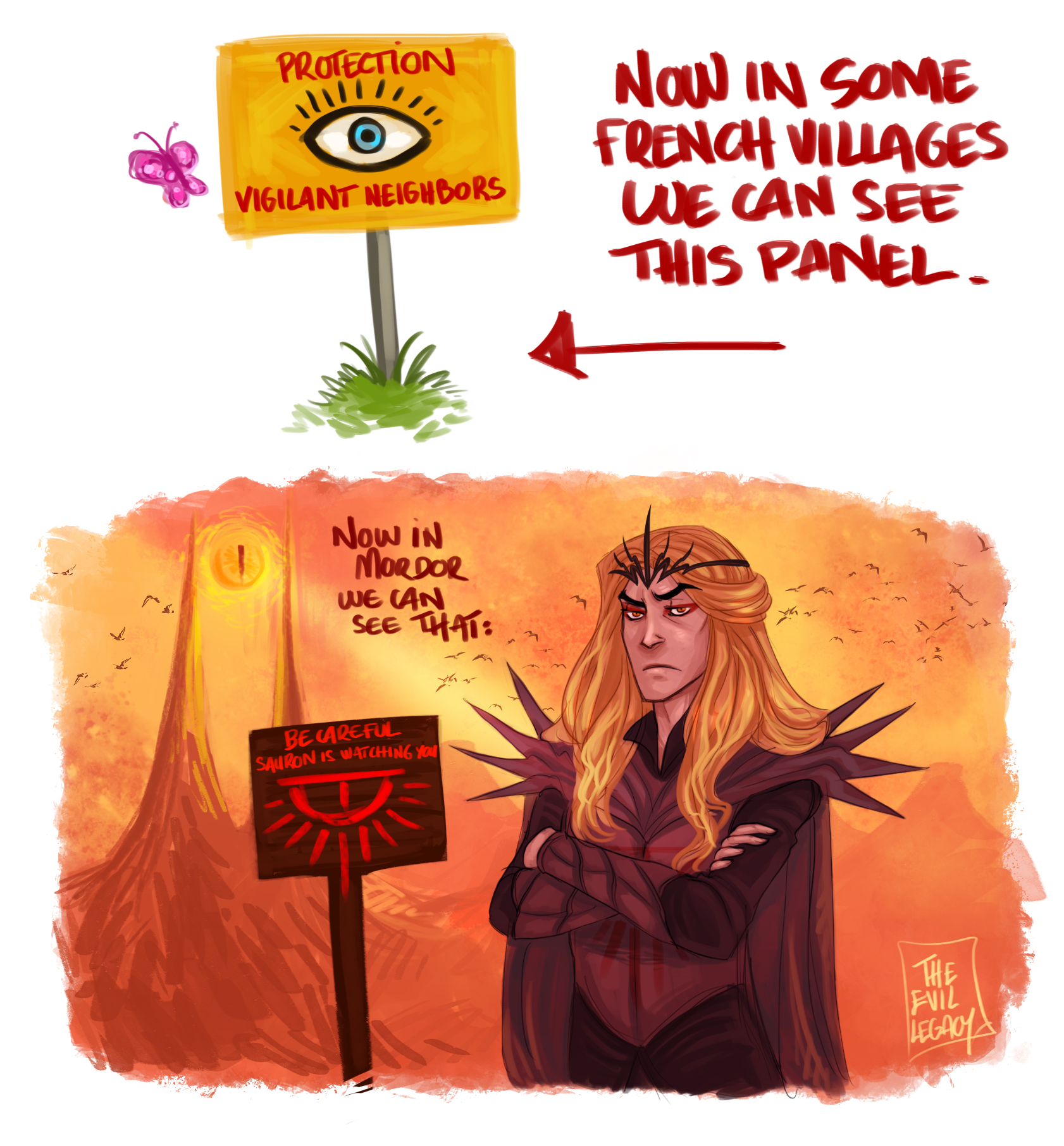 LOTR - Sauron Is Watching You