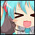 Miku chibi chu icon 50x50