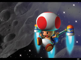 Toad in space