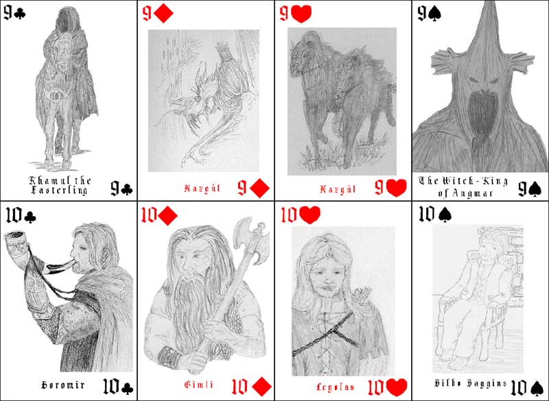 Middle Earth Cards 5