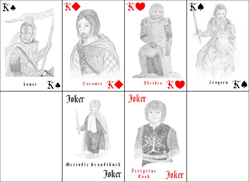 Middle Earth Cards 7