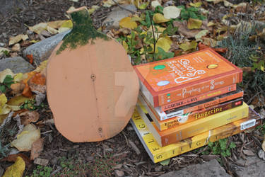 Oct. Day 22: Books and Pumpkins