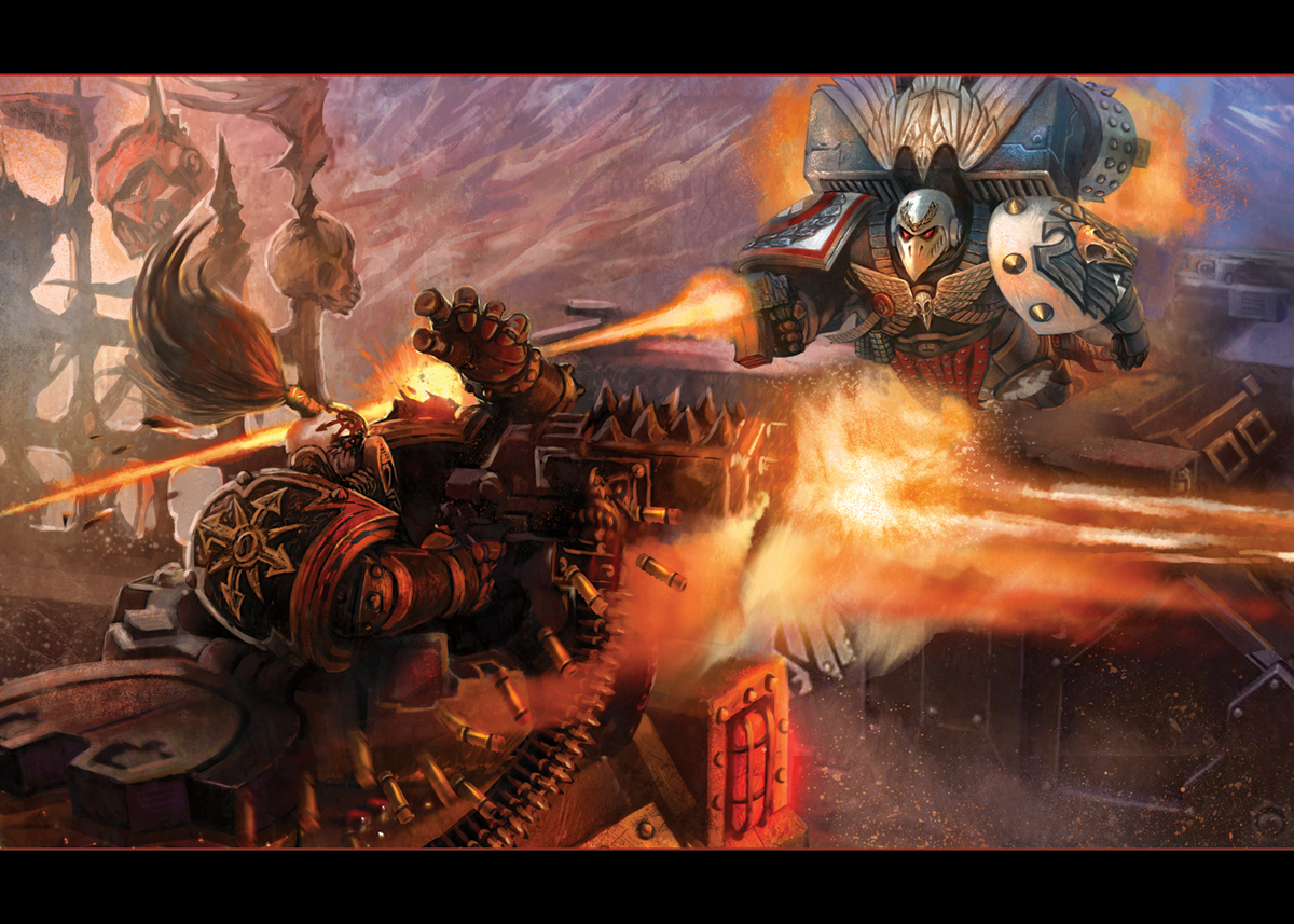 Raven Guard vs. Chaos - Warhammer 40K:Deathwatch