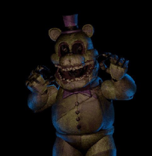 Withered Golden Freddy (UCN Icon) by MisterioArg on DeviantArt