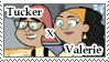 TuckerxValerie Stamp by Linariel