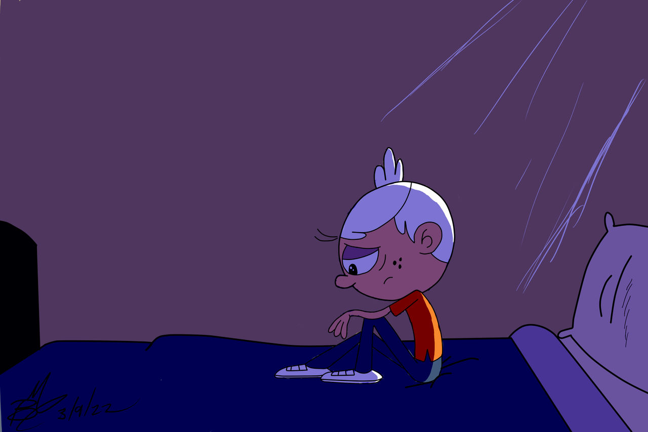 Lincoln alone in his room by NickelodeonFan1990 on DeviantArt Lincoln alone in his room by NickelodeonFan1990 on DeviantArt