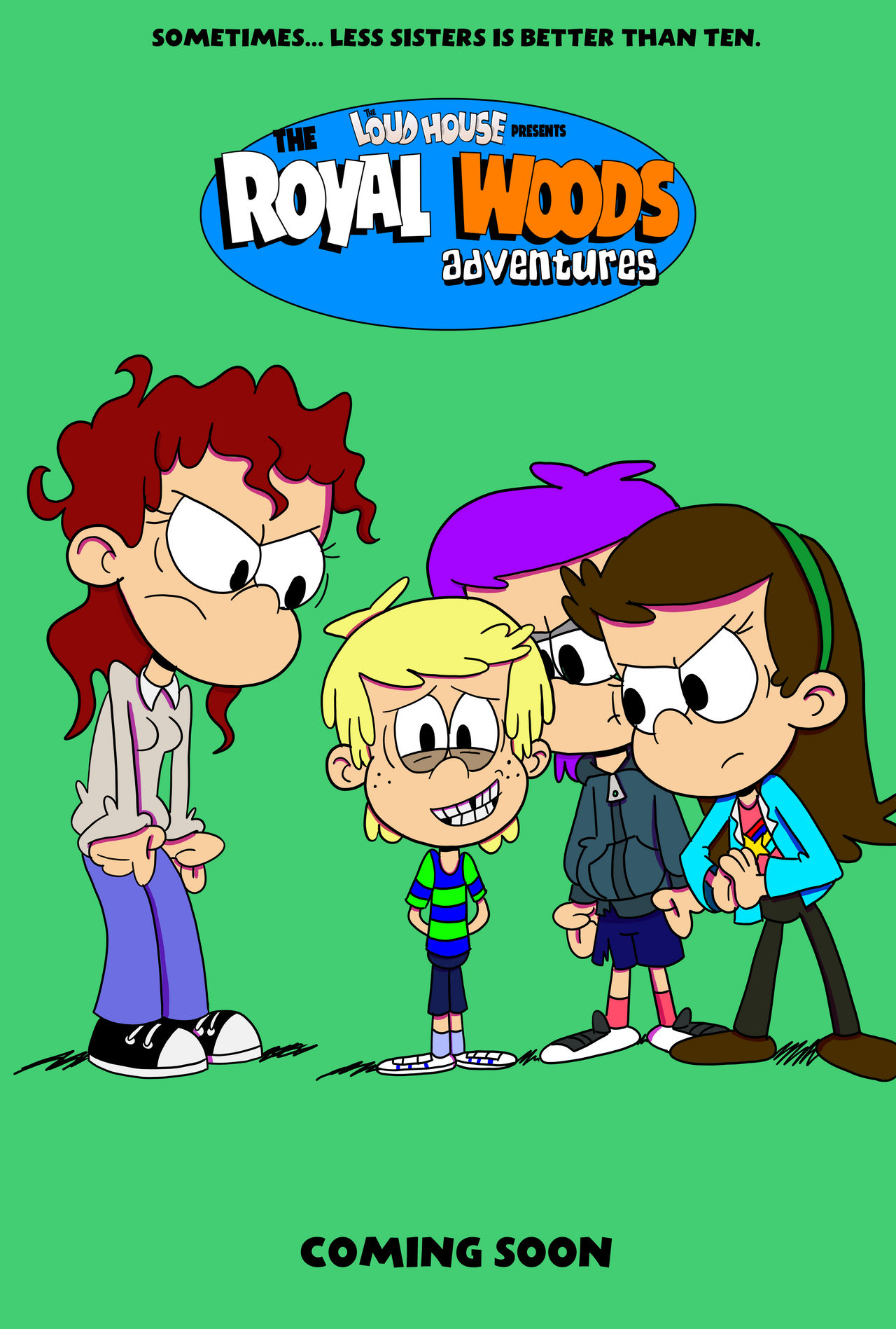 The Royal Woods Adventures Sisters Poster By NickelodeonFan1990 On the-royal-woods-adventures-sisters-poster-by-nickelodeonfan1990-on